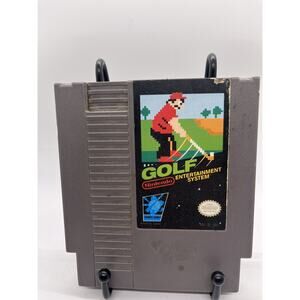 Golf (Black Label) - Authentic Nintendo NES Game - Tested & Works